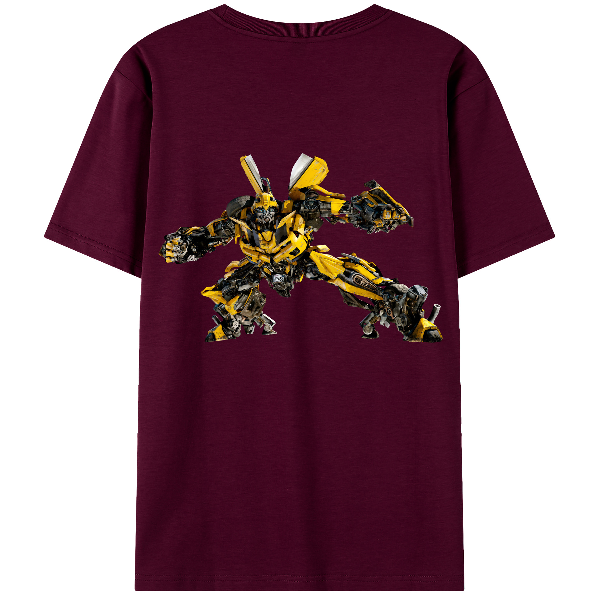 （画像用） Transformers トランスフォーマー レディース半袖Tシャツ(バックプリント)